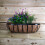 Kingfisher 24" Kingfisher Wall Mounted Garden Trough Planter with Liner 1