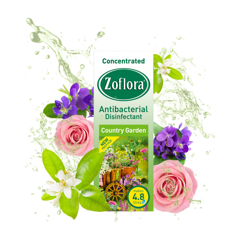 Zoflora Antibacterial Disinfectant 120ml Country Garden