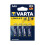 Varta VARTA Longlife Alkaline AAA Batterie LR3, 4er-Pack 1