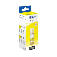 Tintenflasche - Epson - Ecotank 114 - Gelb - 70ml - Kompatibel mit EcoTank ET-8550/8500