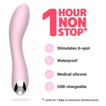 Vibratore Love, 20 livelli di vibrazione, stimolatore, impermeabile, funzione di riavvio