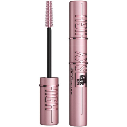 Maybelline New York Black Mascara for Extremely Long Eyelashes Lash Sensational Sky High Mascara Very Black 7.2ml