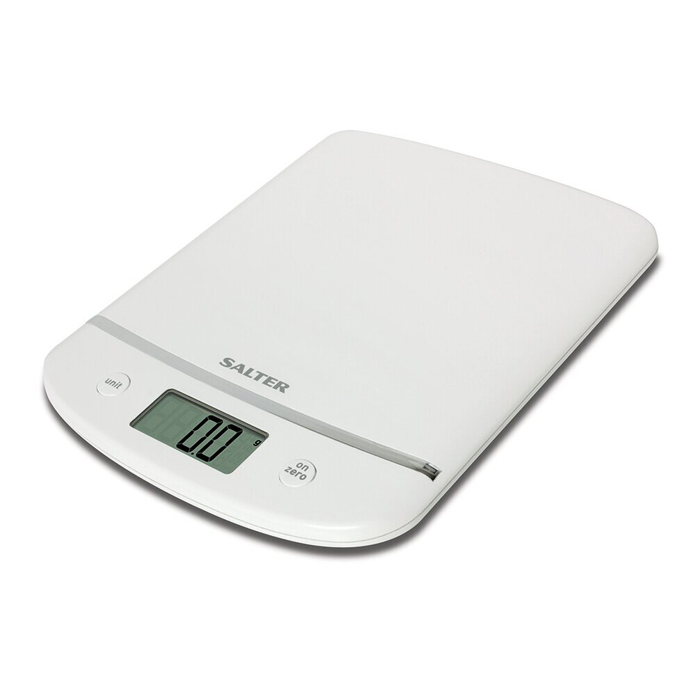 Salter Aquatronic Kitchen Scales White 1056WHDR