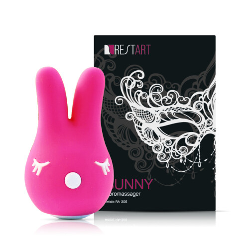 Vibrator Rabbit, mini vibrator impermeabil roz 1