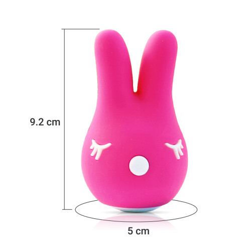 Vibrator Rabbit, mini vibrator impermeabil roz 2
