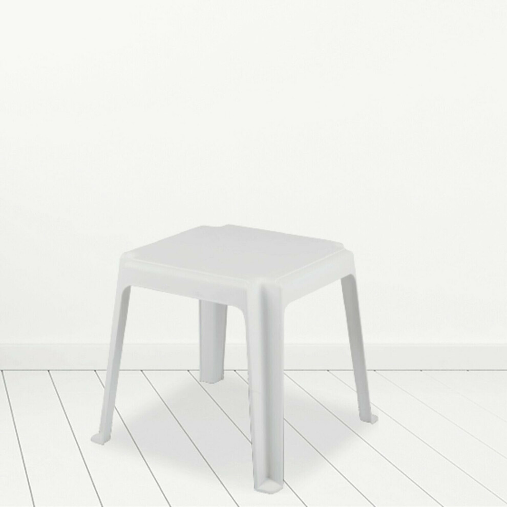 Garden Plastic Coffee Table Sun Lounger Deck Chair Bistro Outdoor Side Table