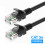 (15m) CAT5 Ethernet LAN Network Internet Patch Cable Lead - Black 3