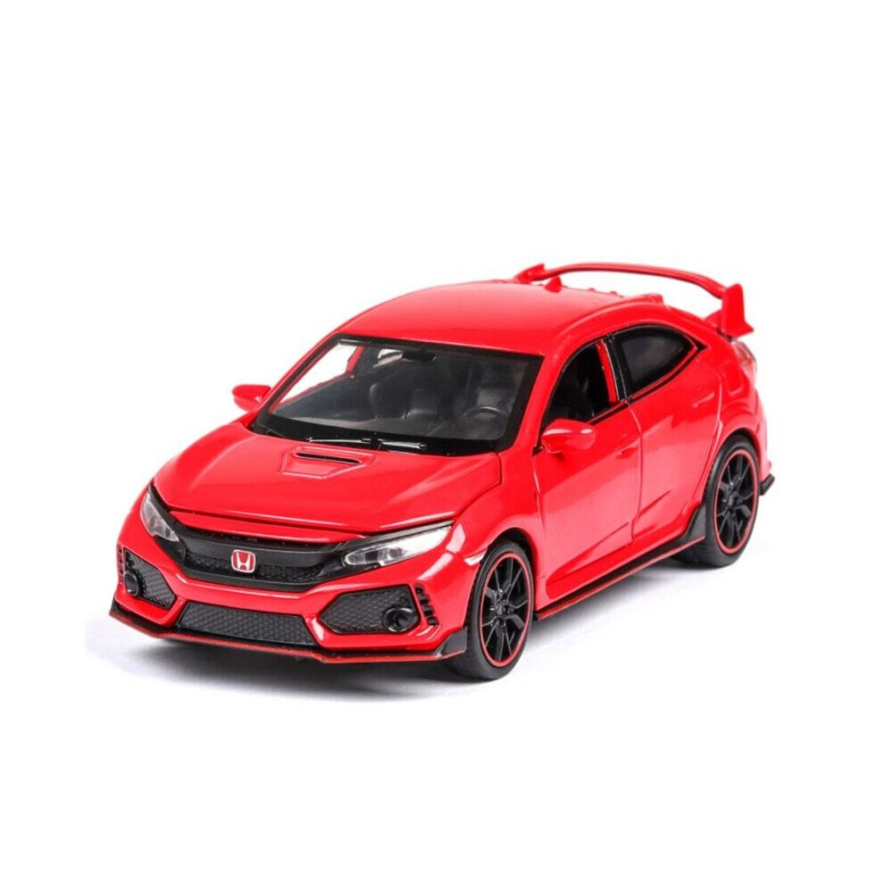 1:32 HONDA CIVIC TYPE R Diecasts Car Model(Red)