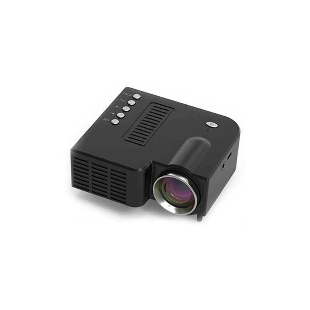 1080P Home Cinema Movie Video Projector Led(Black) Black 8171699731024