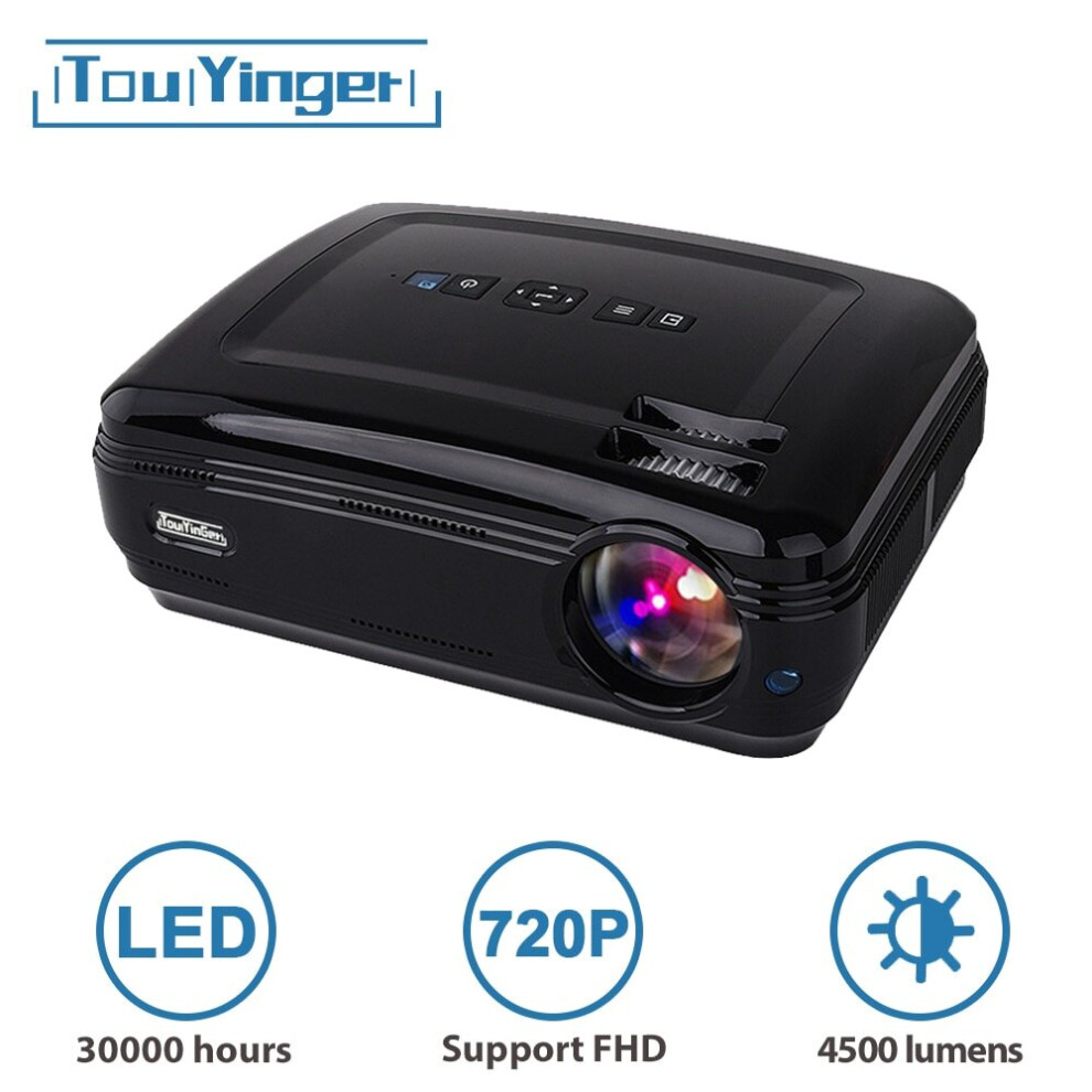 4500 Lumens 1280*768 Led Data Show Hd Tv Projector 8386248745722