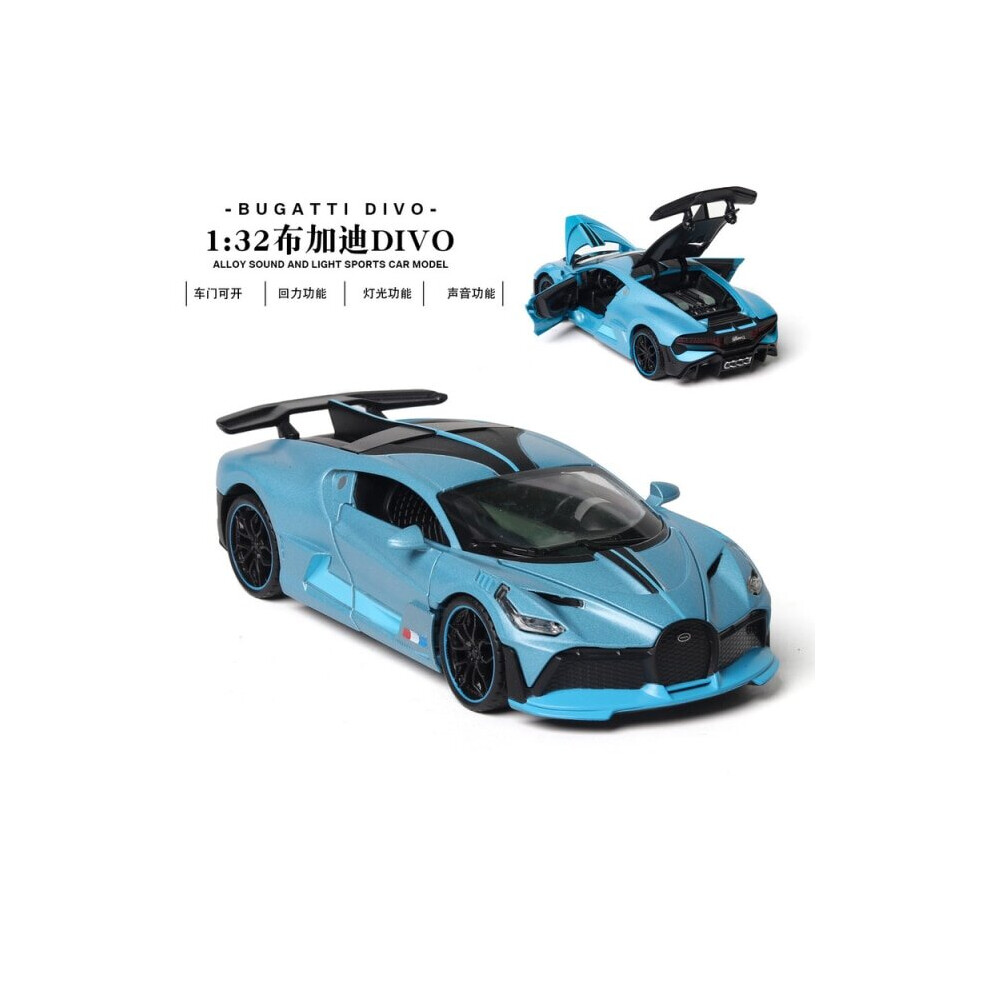 1:32 Bugatti Veyron Alloy Car Model Toy(Blue)