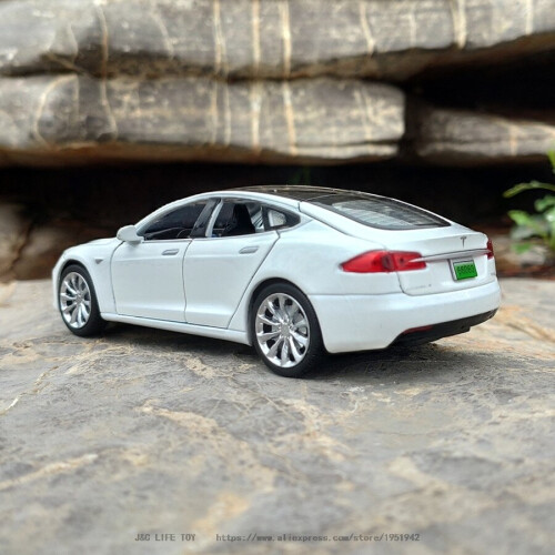1:32 Tesla MODEL S Alloy Car Model Diecasts(White) 2