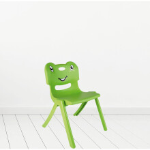 (Green) Plastic Kids Chairs Indoor Outdoor Garden Stackable Toddler Children Chair NEW