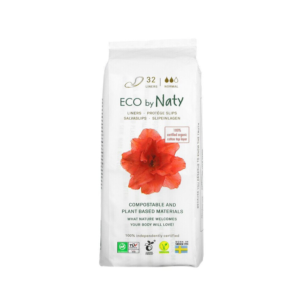 Naty , Panty Liners, Normal, 32 Liners