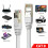 (3m) CAT8 Ethernet Cable Super Speed SSTP 40Gbps LAN Network Patch Lead 1