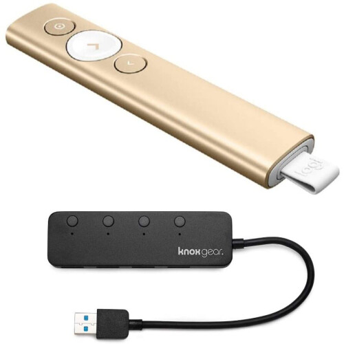 Logitech Logitech Spotlight Advanced Presentation Remote - Gold 2