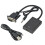 VGA Analog to HDMI Digital Audio Video Converter Adapter Cable 4