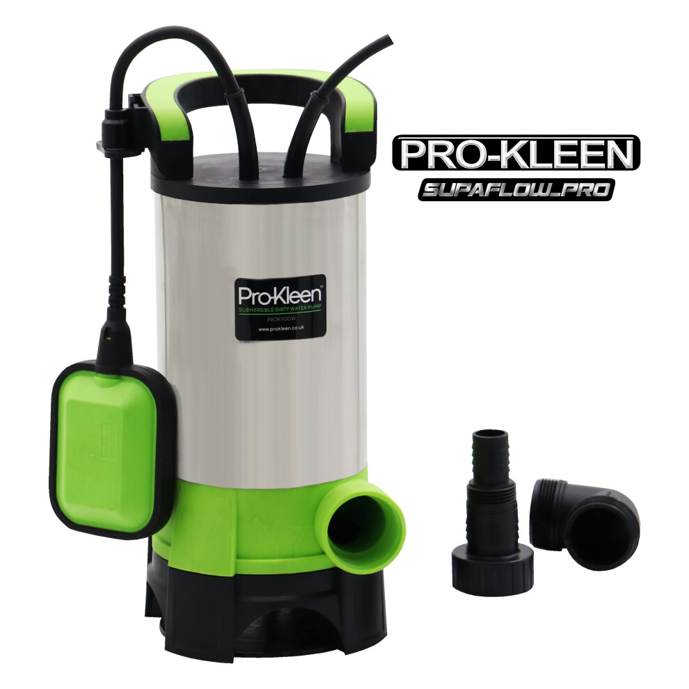 Pro-Kleen Electric Submersible Dirty & Clean Water Pump 1100W
