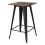 Living And Home (Only table) Industrial Style Bar Table & High Chairs Metal Dining Set 1