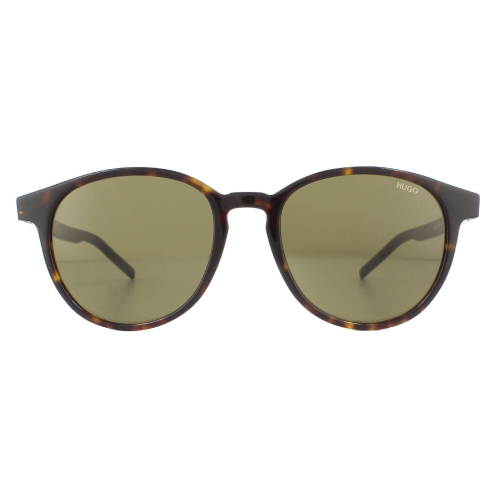 Hugo Boss Hugo By Sunglasses Hg1127/S 086/Qt Havana Green Green,Brown