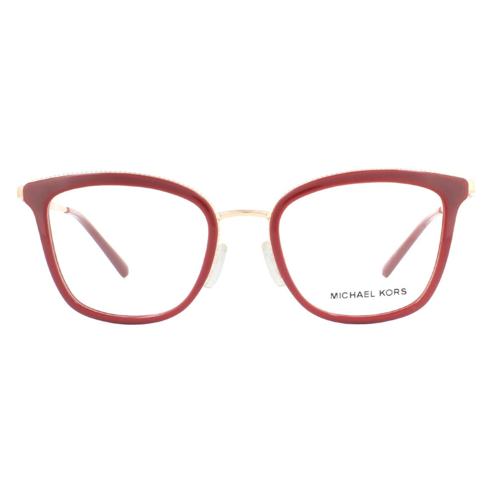 Michael Kors Glasses Frames Coconut Grove MK3032 1108 Rose Gold Red Women