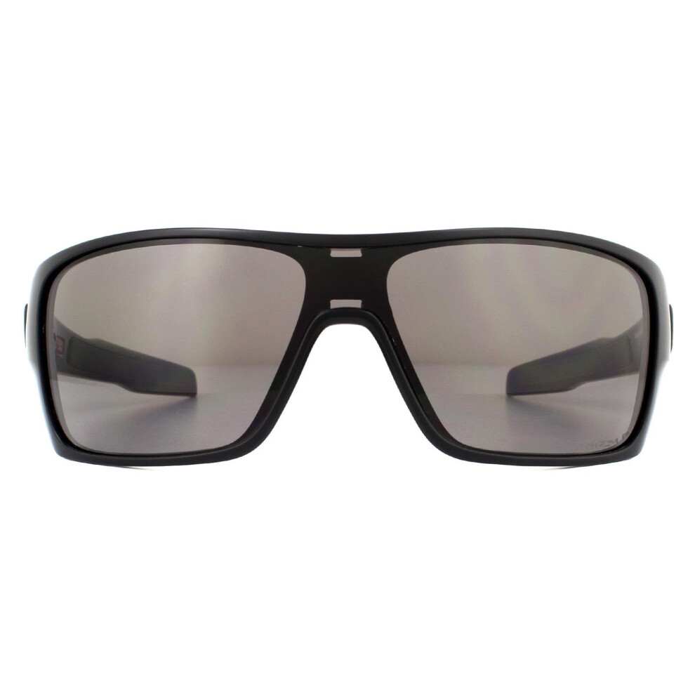 Oakley Sunglasses Turbine Rotor Oo9307-28 Matte Black Prizm Grey Polarized Black,Grey