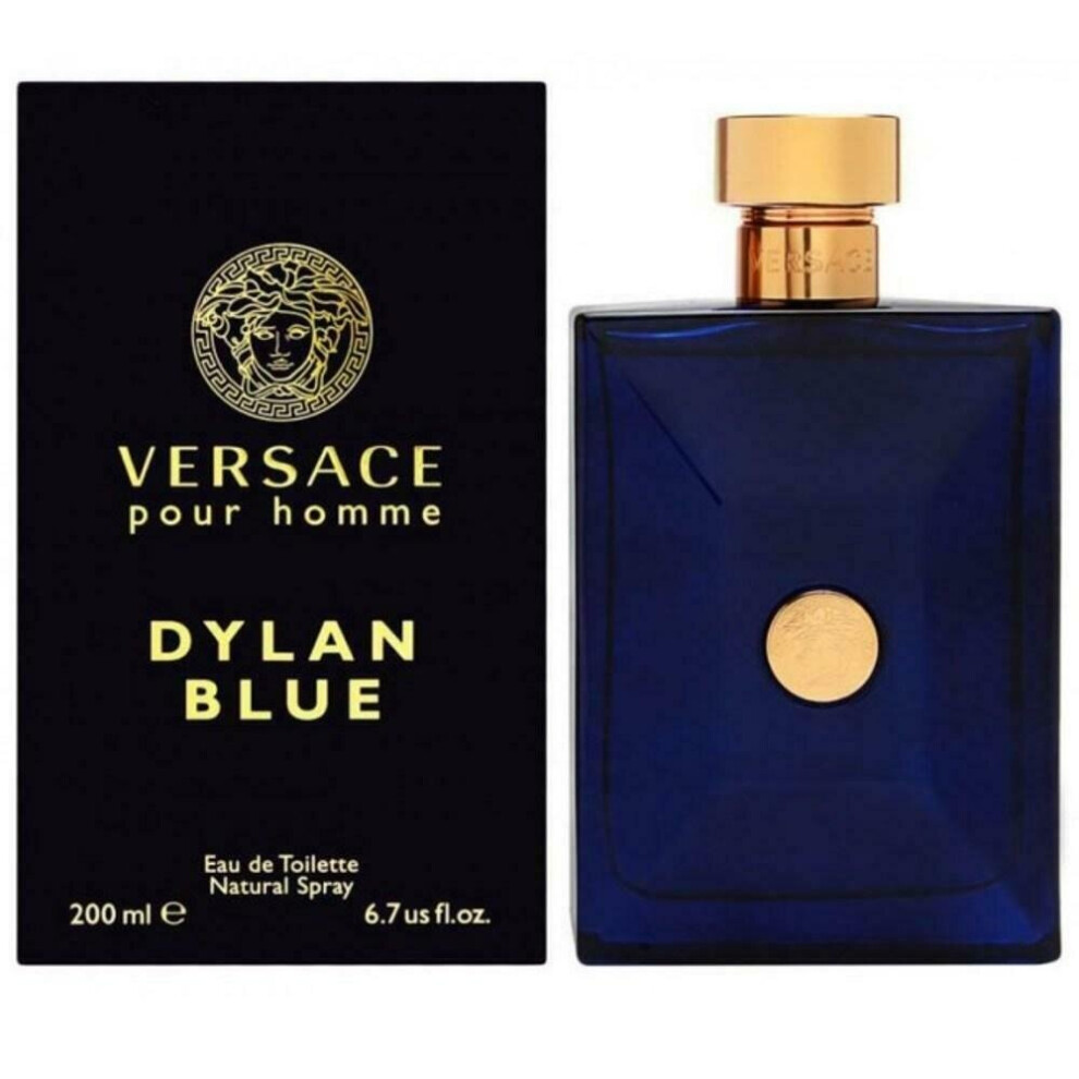 Versace Pour Homme Dylan Blue by Versace, 6.7 oz EDT Spray for Men