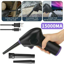 Cordless High Power Speed Air Duster Blower keyboard Car Deep Cleaning