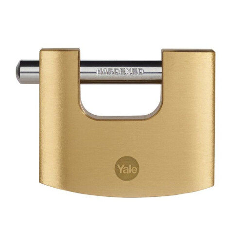 Yale Yale Locks Brass Shutter Padlock 60mm Y114B/60/114/1