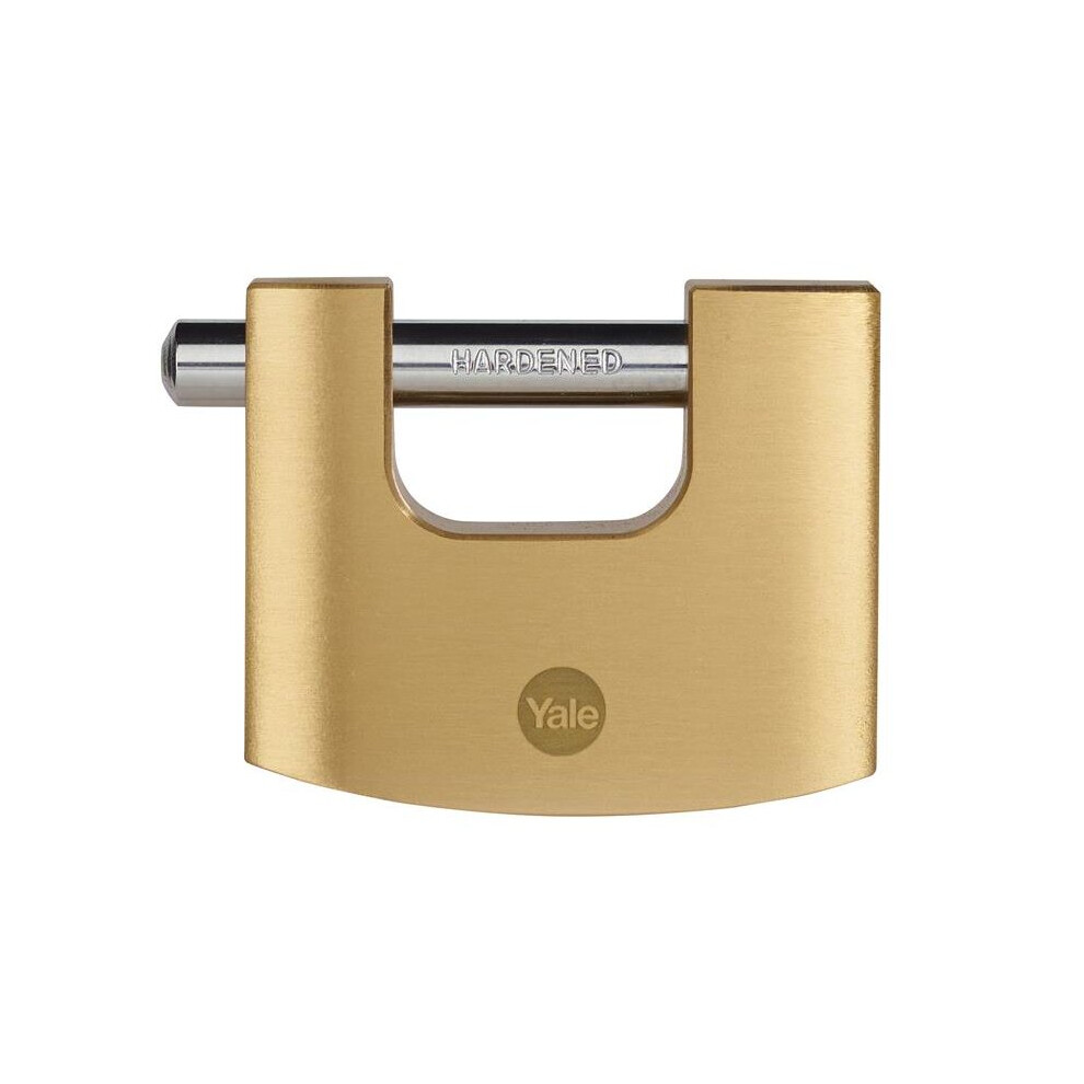 Yale Locks Brass Shutter Padlock 60mm Y114B/60/114/1