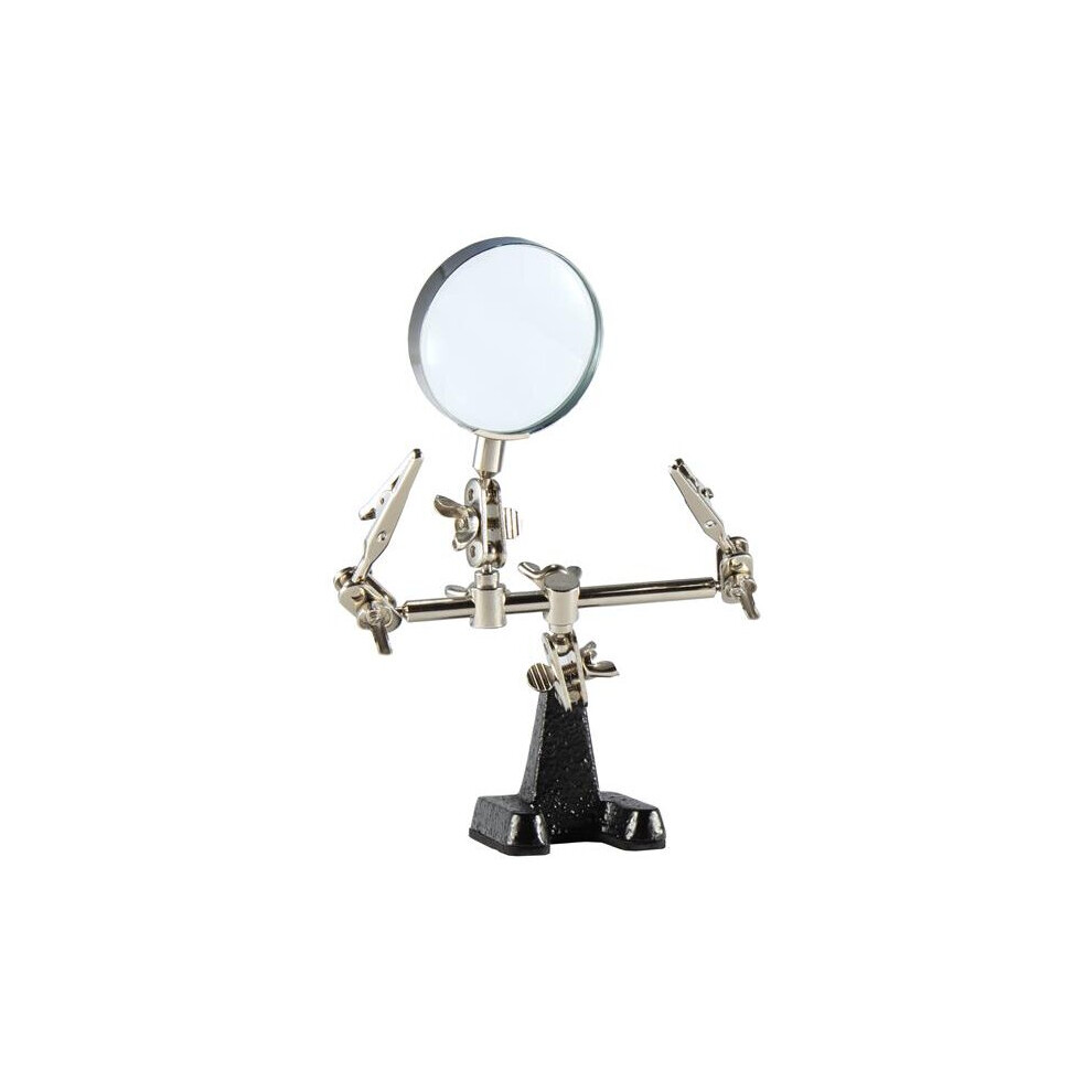 Weller Helping Hands Holder - 2 Arms & Magnifier WLACCHHB-02