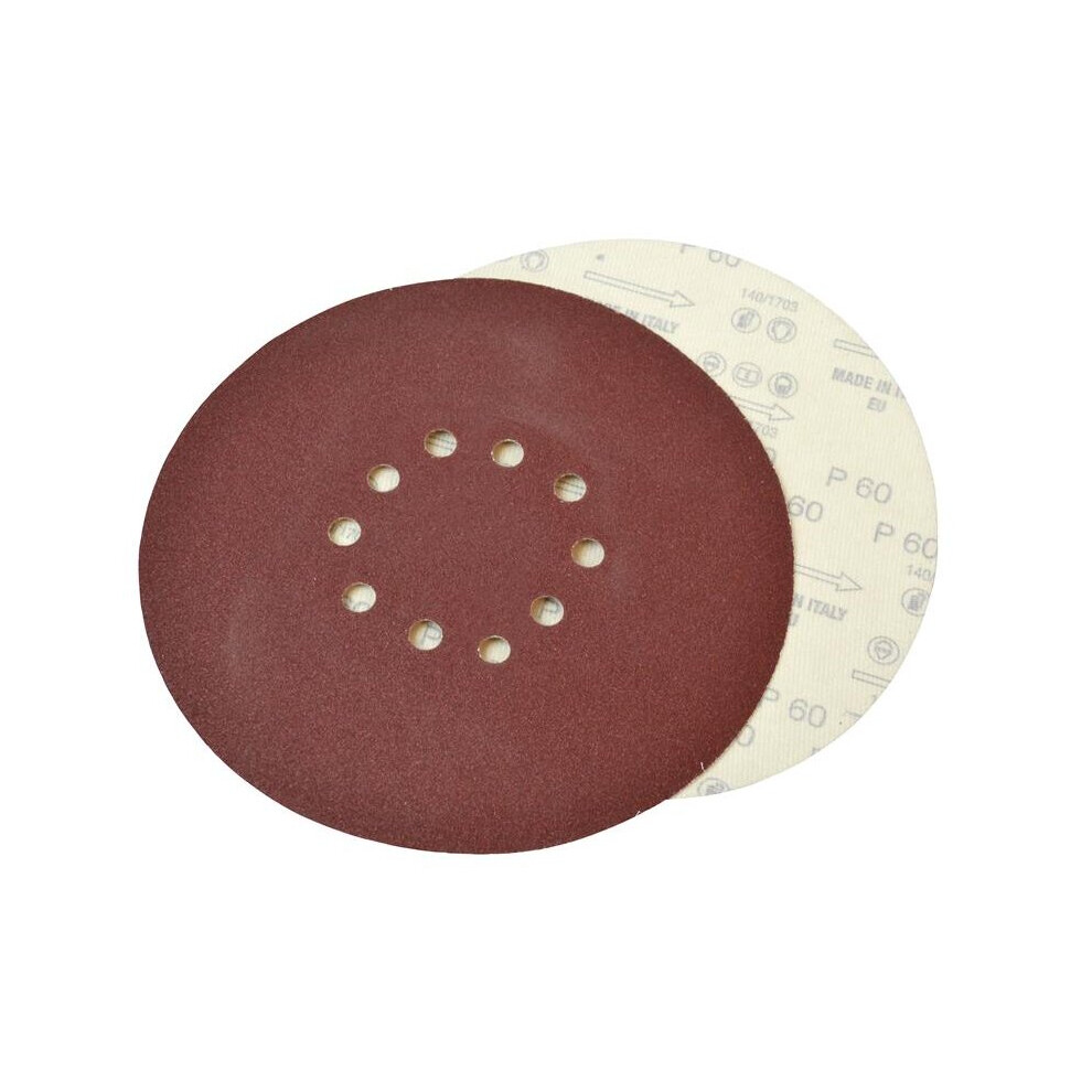 Faithfull Dry Wall Sanding Discs For Flex Machines 225Mm Assorted (Pack 10)
