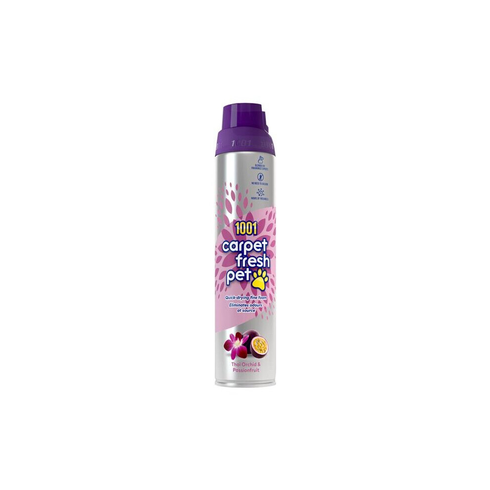 1001 Carpet Fresh Pet, Thai Orchid & Passion Fruit 300Ml 44600