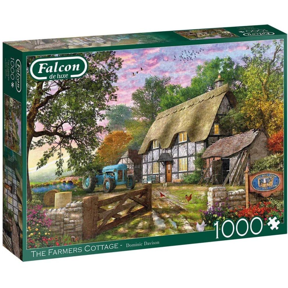 Falcon De Luxe Puzzle 1000 Piece The Farmers Cottage