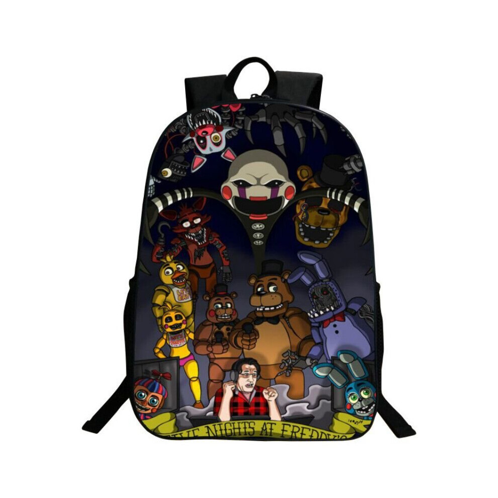 (#10) Five Nights At Freddy's Backpack Shoulder Bags Kid
