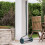 Costway Rolling Grass Lawn Aerator Garden Steel Spike Roller Aluminium Handle 10