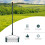 Costway Rolling Grass Lawn Aerator Garden Steel Spike Roller Aluminium Handle 2