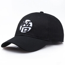 (Black) Dragon Ball Z Baseball Cap Goku Adjustable Dad Hat