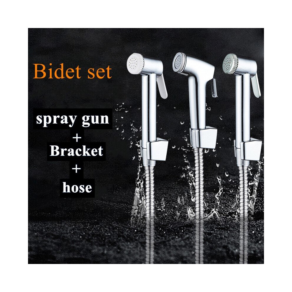 3PCS Bidet Douche Toilet Shower Head Shower Toilet Spray Brass Kit