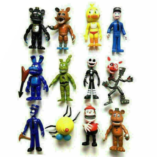 12Pcs Five Nights At Freddy''s Freddy Figures Toys 2