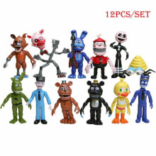 12Stück Five Nights At Freddy''s Freddy Figuren Spielzeug