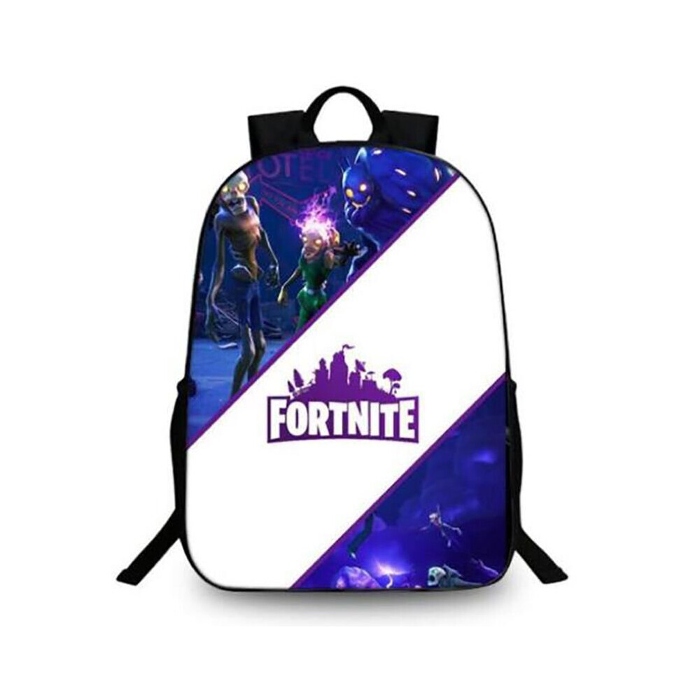 (H) Game Fortnite Backpack School Laptop Bag Boy Girl-image-OPC-P7DDYWH-NEW