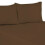 (Chocolate, Single) 100% Polycotton Flat Bed Sheets Percale Super Quality Comfortable & Soft Colourful Collection in All Sizes 1