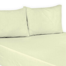 (Cream, Super King) 100% Polycotton Flat Bed Sheets Percale Super Quality Comfortable & Soft Colourful Collection in All Sizes
