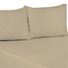 (Latte, Super King) 100% Polycotton Flat Bed Sheets Percale Super Quality Comfortable & Soft Colourful Collection in All Sizes