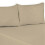 (Latte, Single) 100% Polycotton Flat Bed Sheets Percale Super Quality Comfortable & Soft Colourful Collection in All Sizes 1