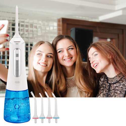 Teeth Dental Floss Oral Irrigator Tooth Cleaner+4Jet Tips uk 2