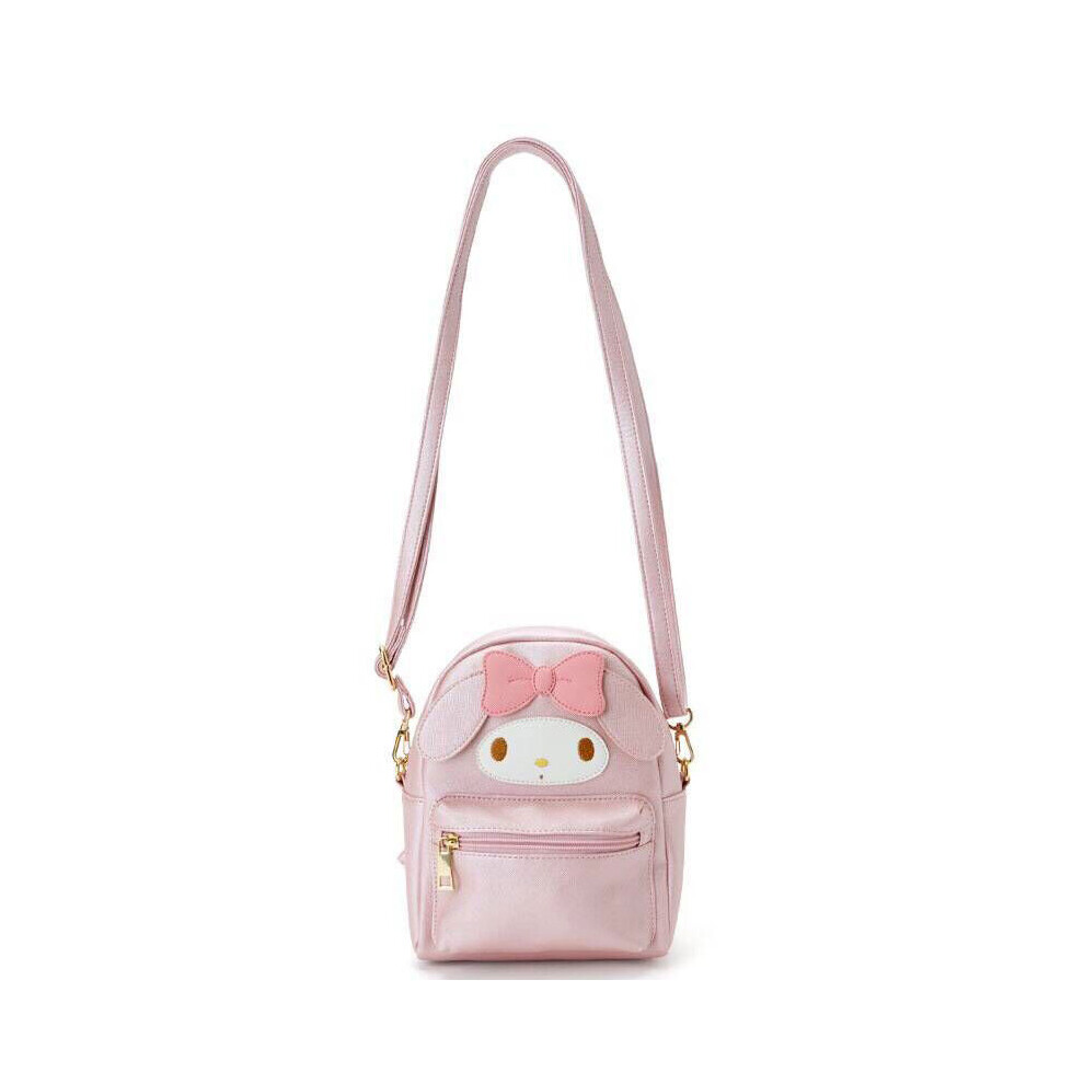 (My Melody) Kuromi Cinnamoroll PU Leather Shoulder Bag Mini