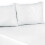 (White, King) 100% Polycotton Flat Bed Sheets Percale Super Quality Comfortable & Soft Colourful Collection in All Sizes 1