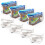 Disposable Microfiber Electrostatic Dry Floor Cloths for Mops Pack of 200 1